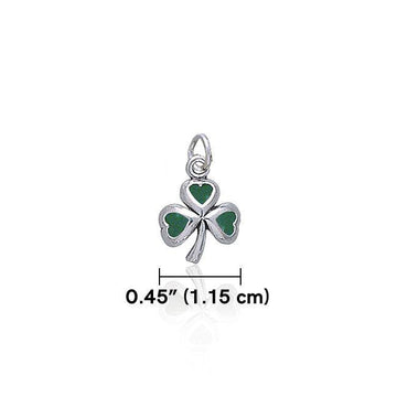 Silver Shamrock Charm TCM308 - Jewelry